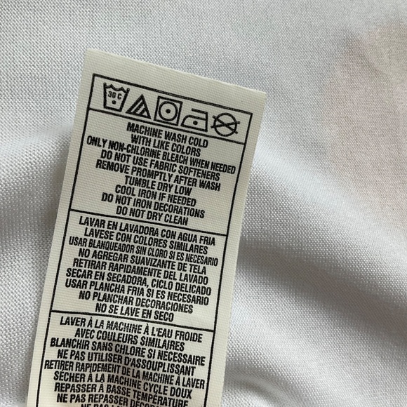 Adidas Climalite Short Sleeve Minimal Logo White V-Neck T-Shirt adidas Tee XL - Picture 12 of 14